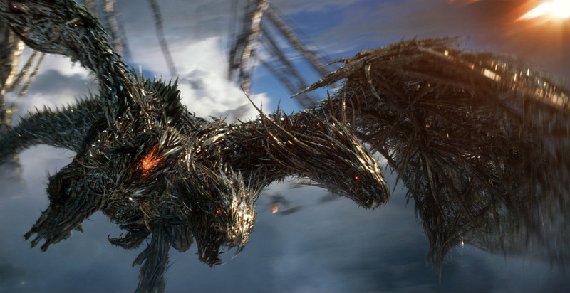 Yup, they fit a dragon in there. Twice in fact.